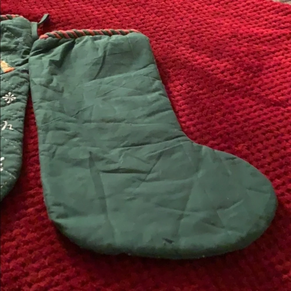 Two Christmas Stockings - Pre Owned